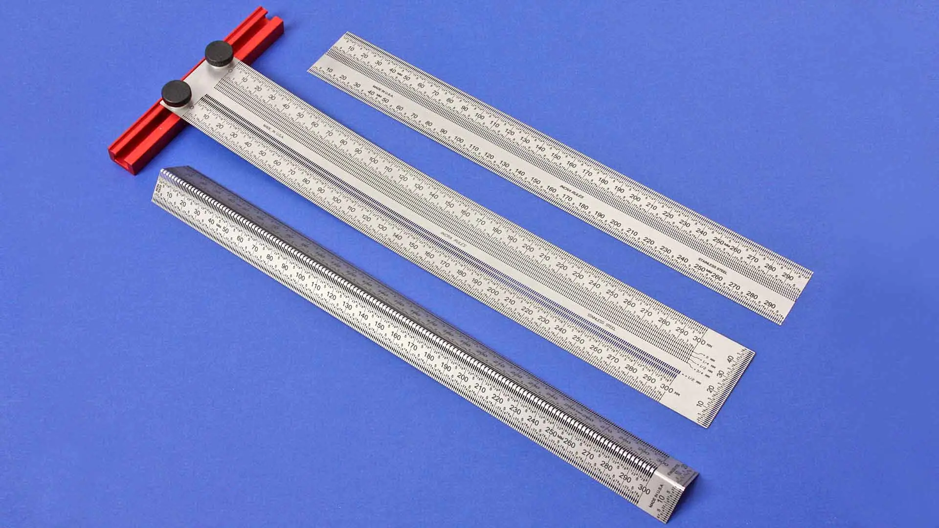 3 Piece Set INCRA Rules 300 mm