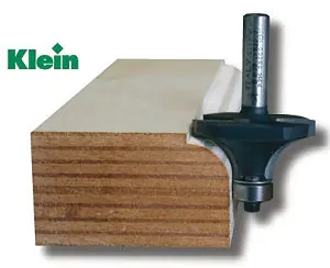 Rounding Over Router Bit with Ball Bearing Guide Shaft 8 mm