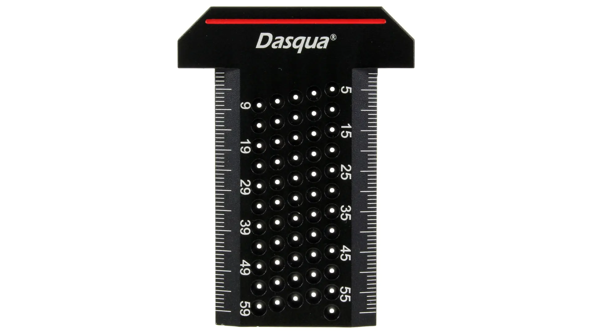 Pocket marking gauge 60 mm ❘ BLACK-RED Plus ❘ DASQUA Pocket marking gauge 60 mm ❘ BLACK-RED Plus ❘ DASQUA