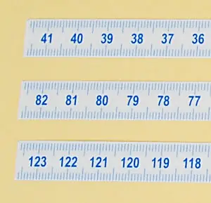 Replacement Tape Measures METRIC Right to Left INCRA