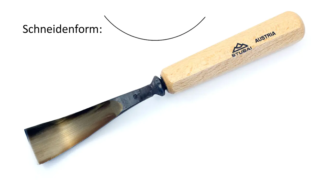 Chisel gouge 7 curved