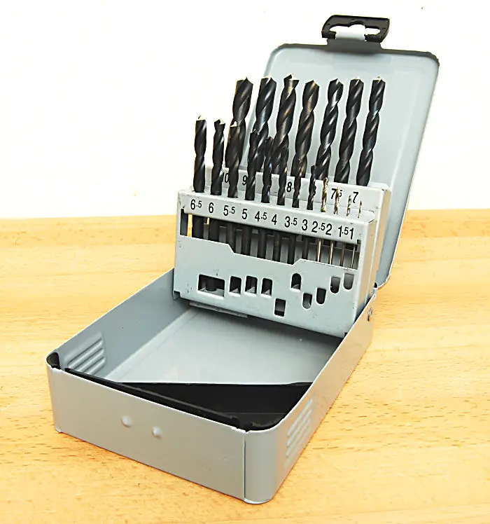 Twist Drill Set 1.0 - 10.0 mm escalating 0.5 mm LOEHER 180/20 in Plastic Box