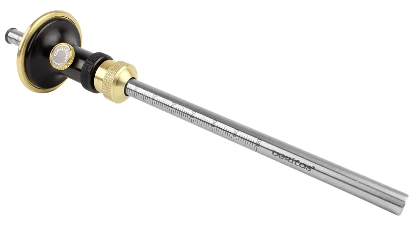 Metric Graduated Wheel Marking Gauge with Micro-Adjustment VERITAS
