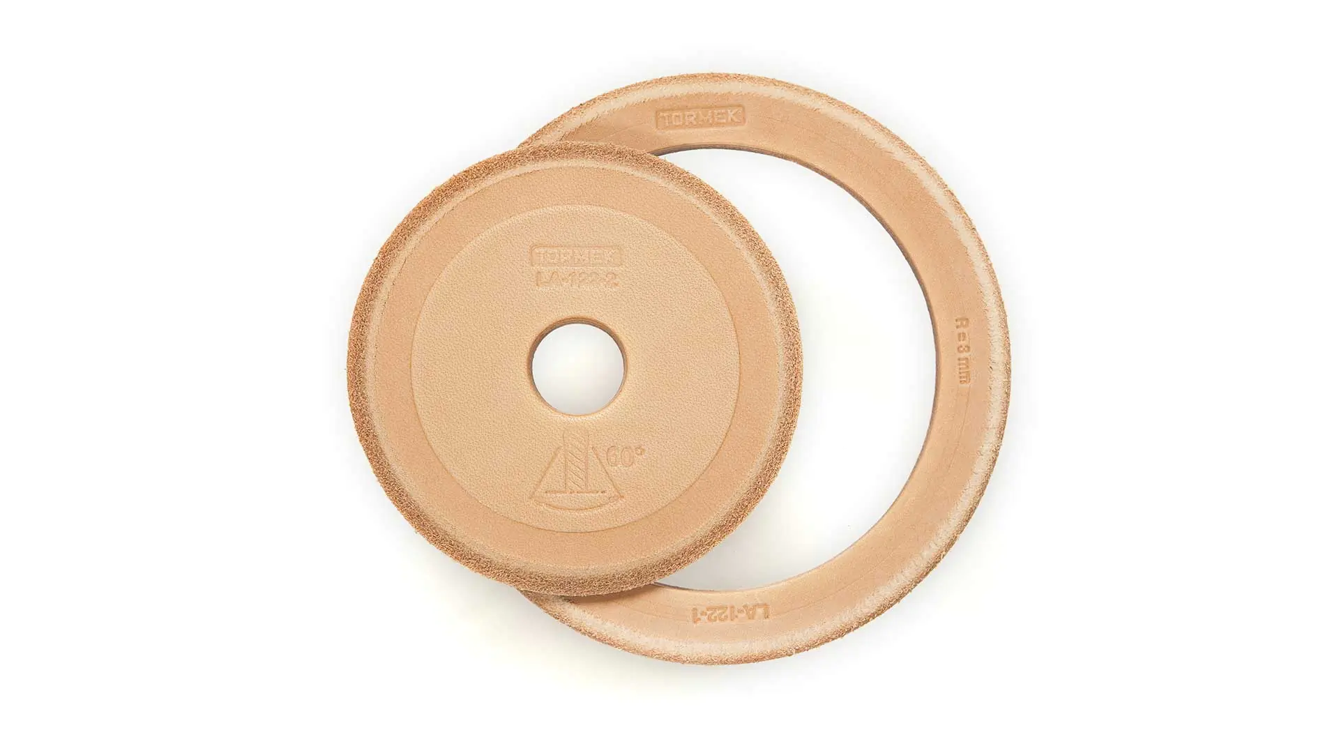 LA-122 Set Exchange Discs Standard Radius 3 mm and Tip 60 deg for LA-120  TORMEK