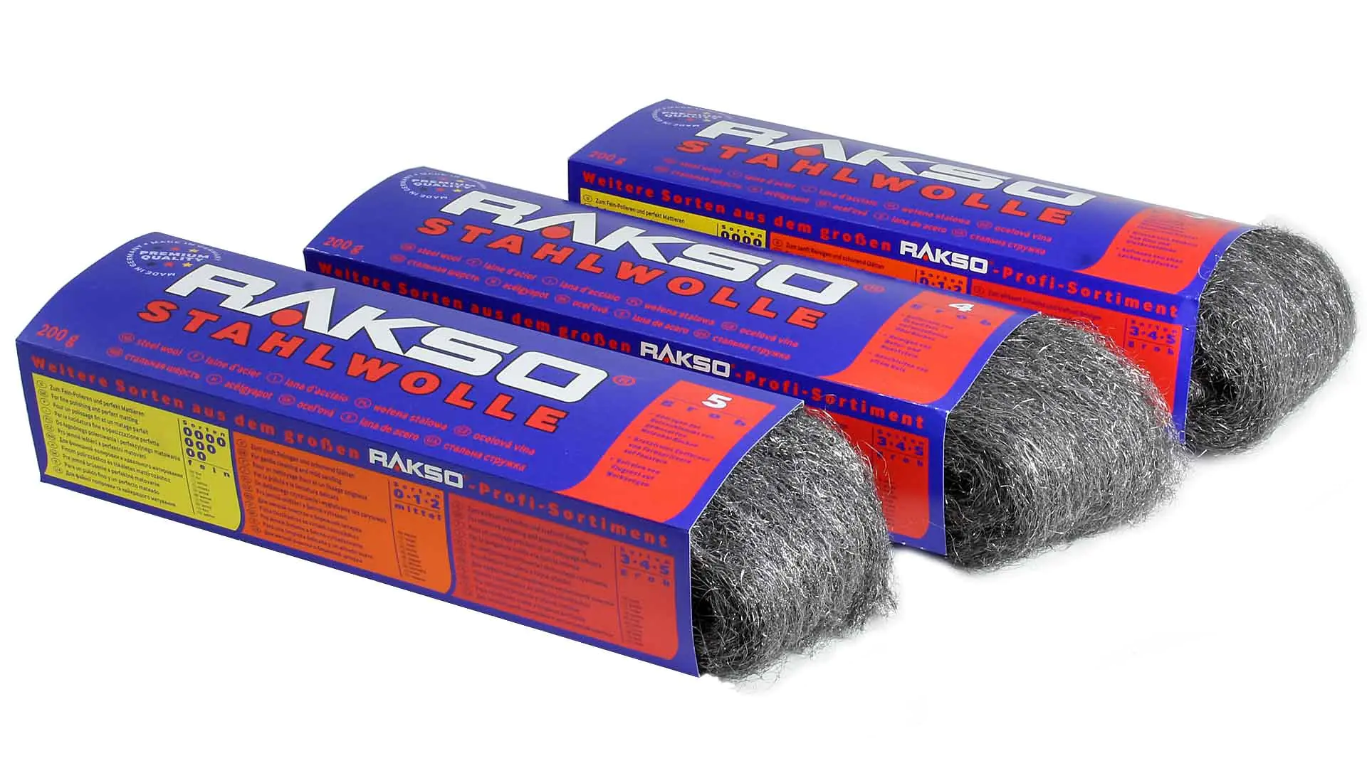 Steel Wool Coarse 200g RAKSO