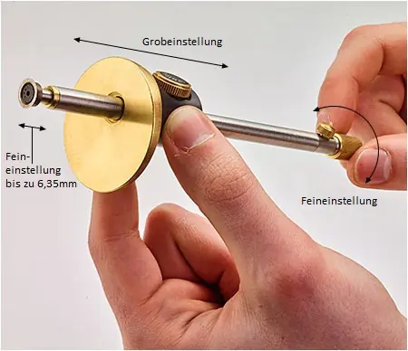 Micro-Adjust Wheel Marking Gauge NON Graduated VERITAS Micro-Adjust Wheel Marking Gauge NON Graduated VERITAS