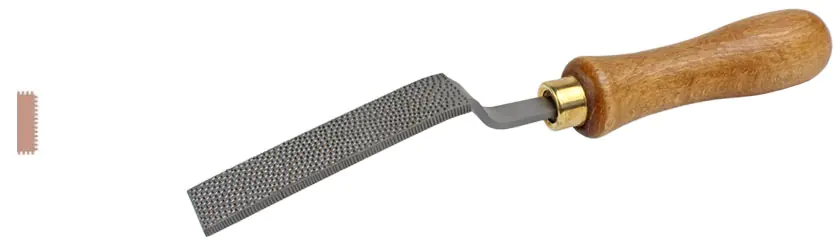 Cranked Neck Ironing Rasp straight TL 210 mm Cut 10 LIOGIER