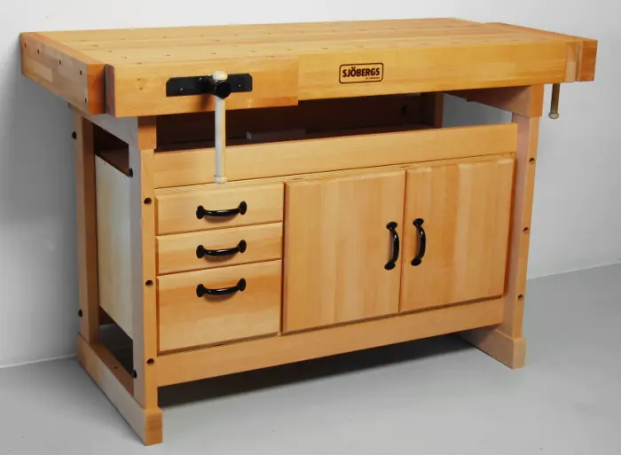 Workbench Scandi Plus 1425 with Tool Storage SM03 SJOEBERGS