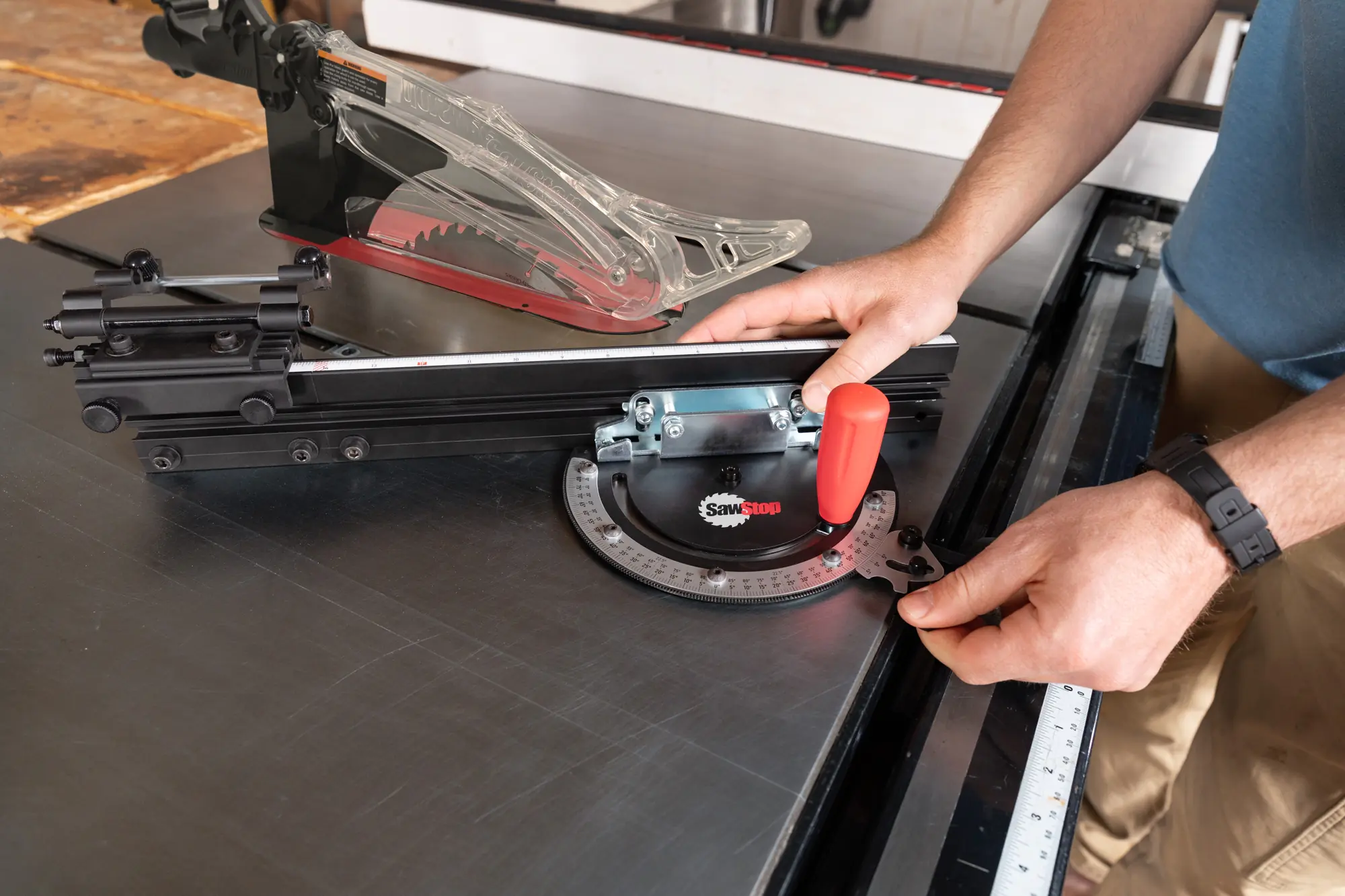 SCALE Precision Miter Gauge SawStop