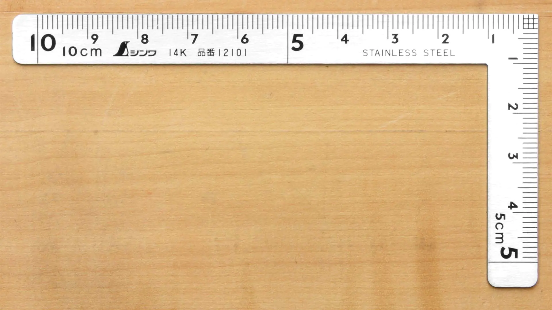 Mini Flat Square Steel 10 x 5 cm SHINWA