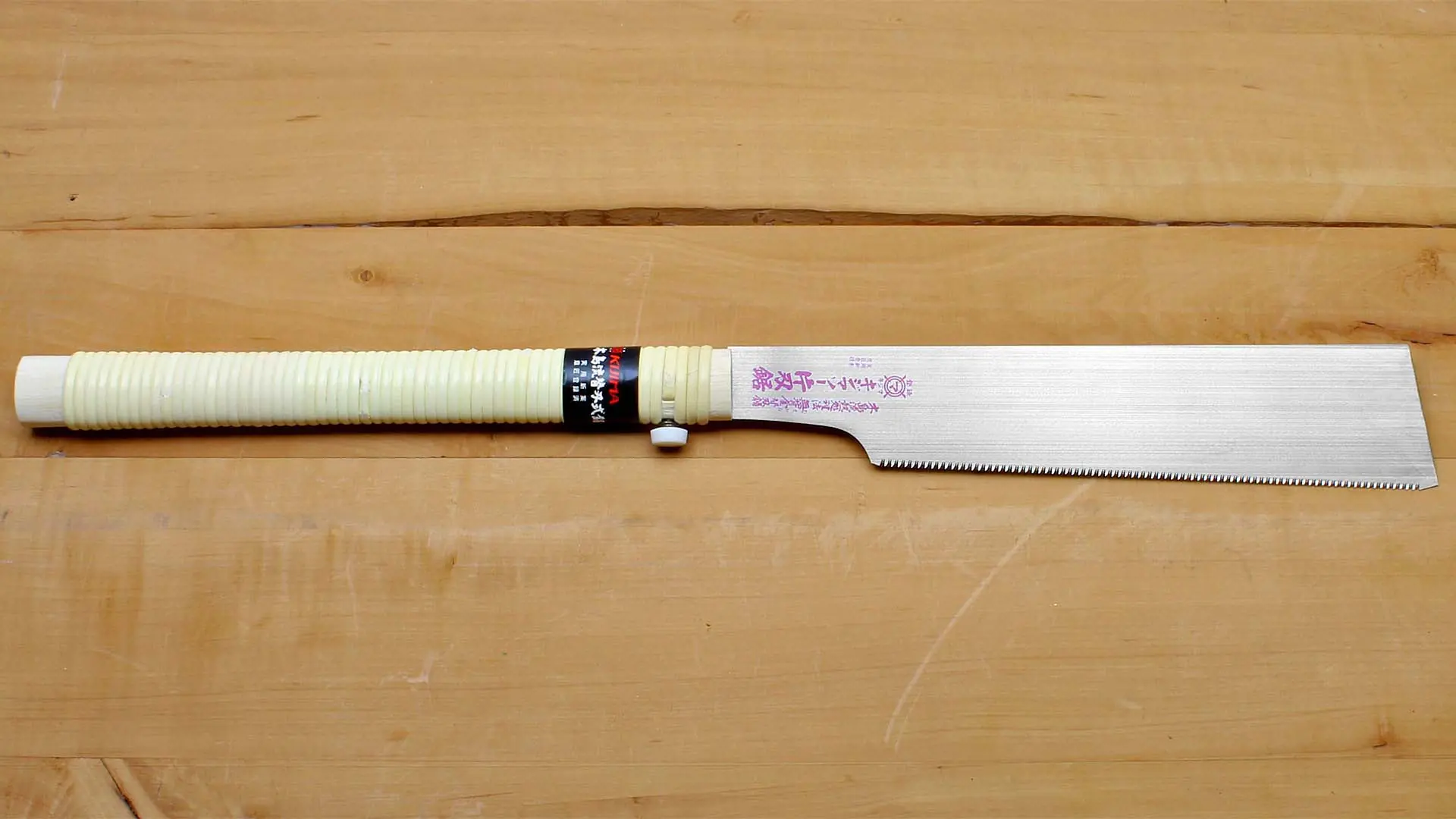 Kataba 210 mm Japanese Saw crosscut with hard Carbon Steel Blade KIJIMA