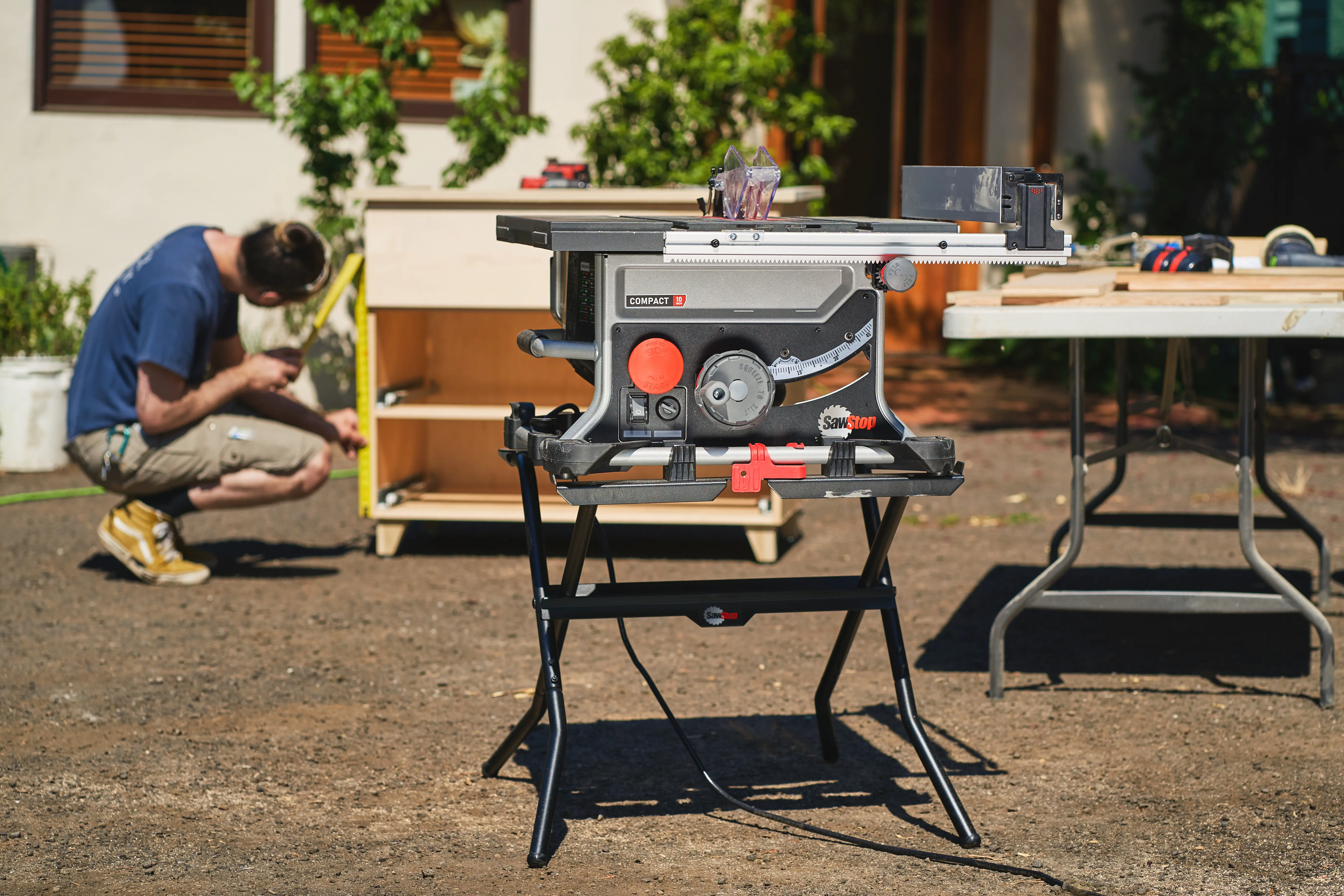 Compact Table Saw - CTS SawStop - Promotion