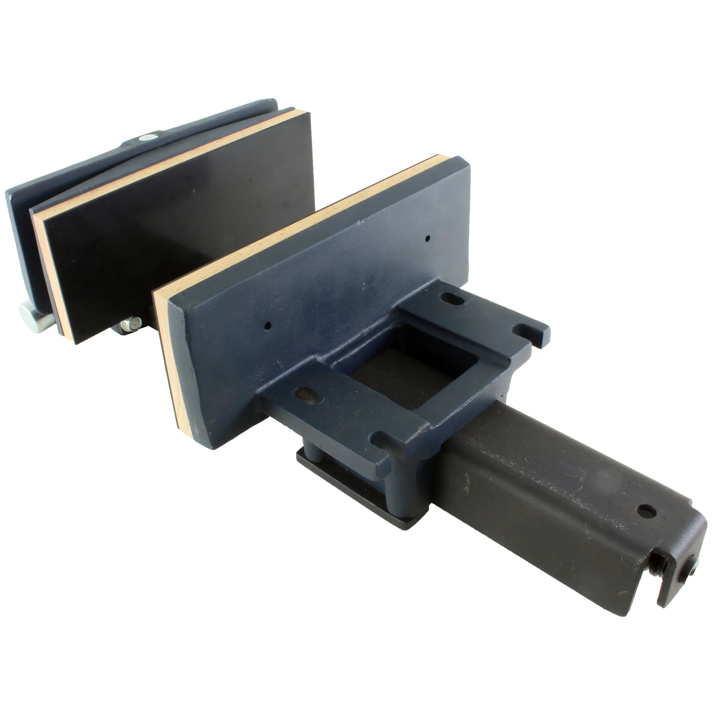 Large carpenter's vise with quick adjustment and swiveling pressure plate jUUMA Large carpenter's vise with quick adjustment and swiveling pressure plate jUUMA