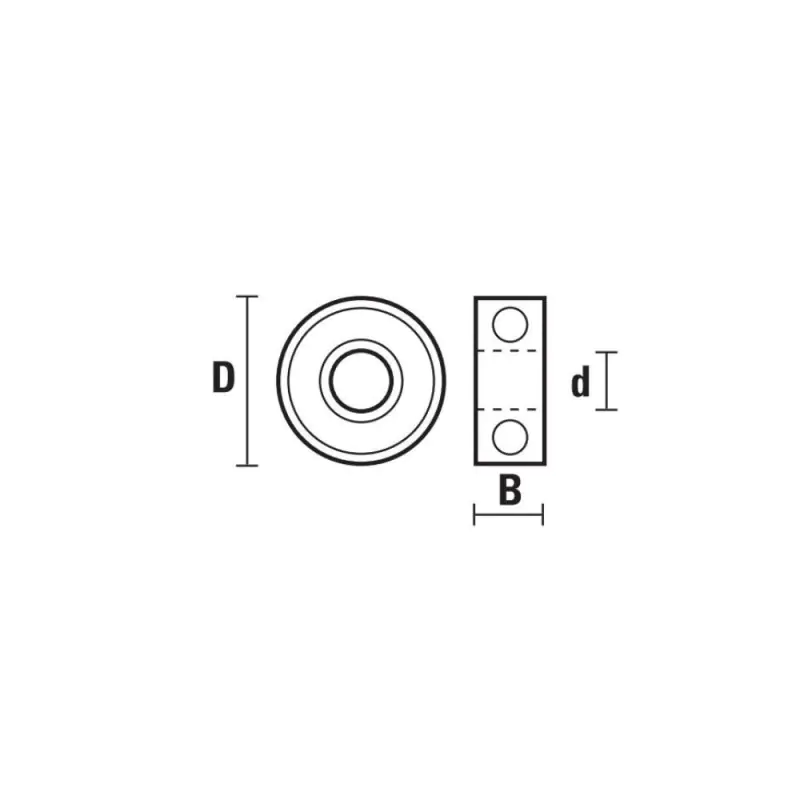 Ball Bearing d=8mm D=16mm B=5.0mm KLEIN Ball Bearing d=8mm D=16mm B=5.0mm KLEIN