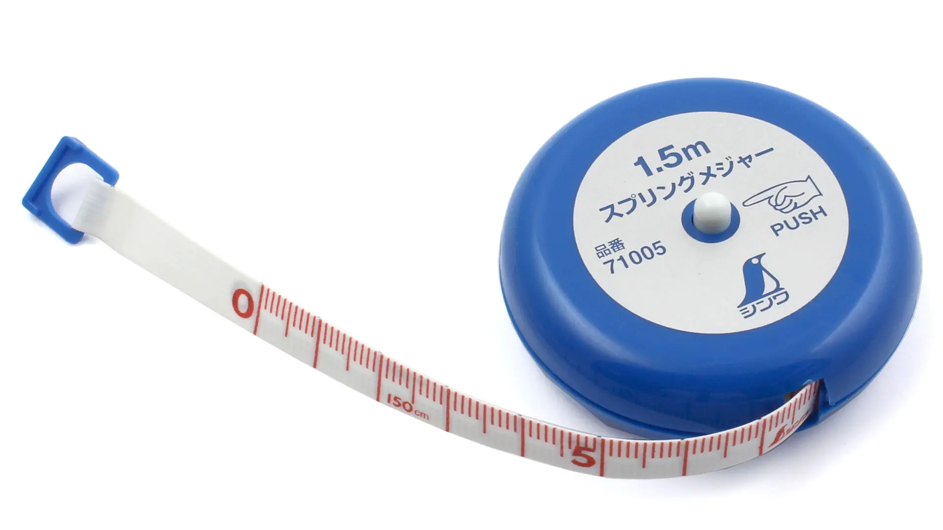 SHINWA 1.5 m highly flexible spring tape measure