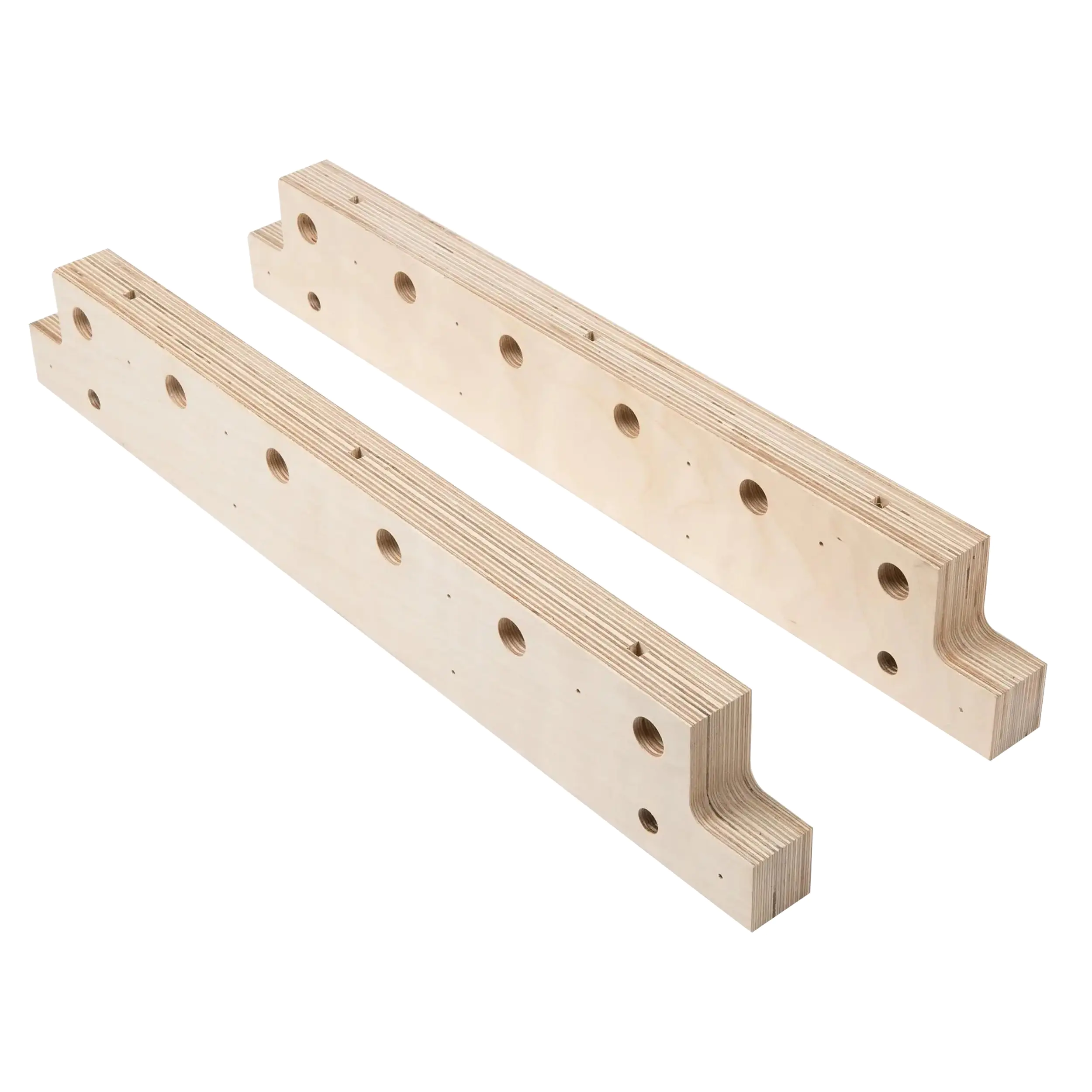 Pair of stands for medium Worksurface VERITAS
