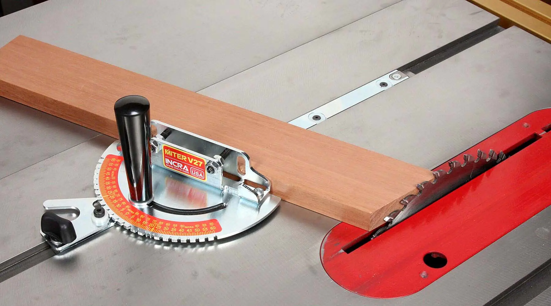 INCRA Miter V27 with 27 Angle Lock Stops
