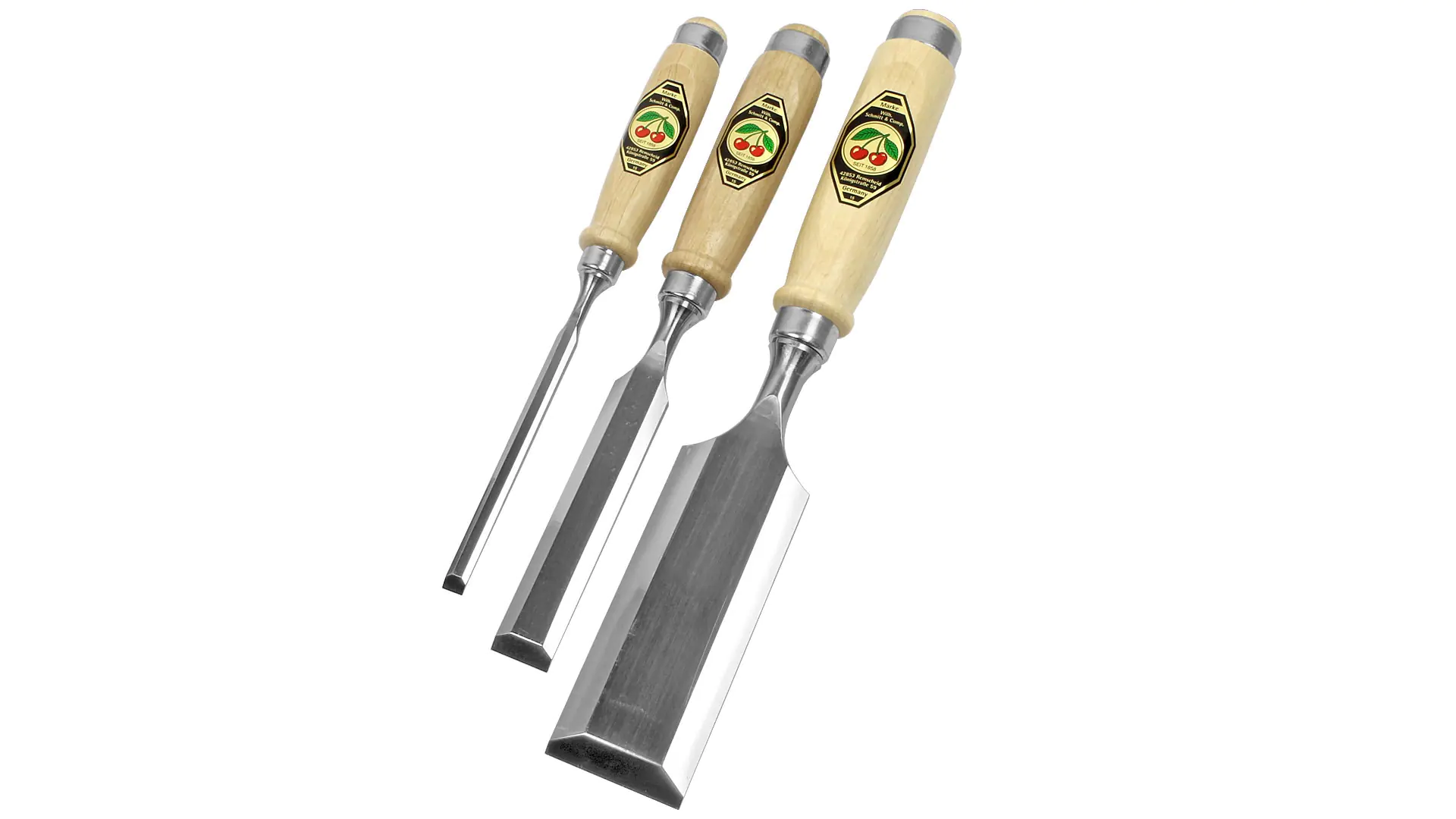 Chisel with polished blade Chisel with polished blade