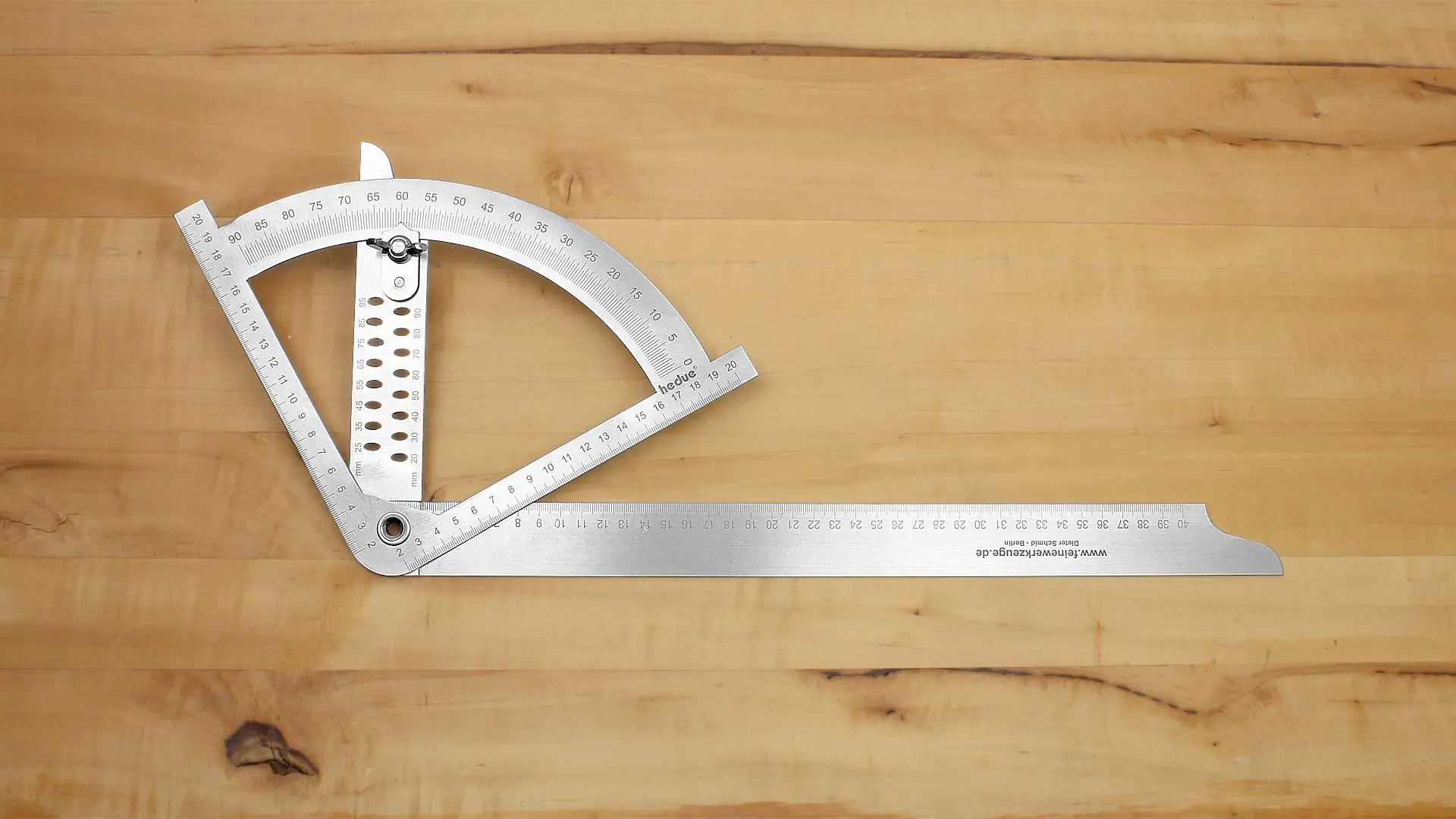 Alpha Multi Marker Mikro 210 x 450 mm stainless Spring Steel HEDUE Alpha Multi Marker Mikro 210 x 450 mm stainless Spring Steel HEDUE