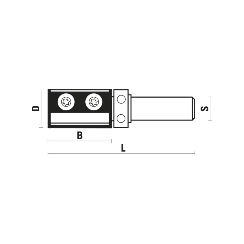 Insert Trimming Cutters with Upper Ball Bearing KLEIN
