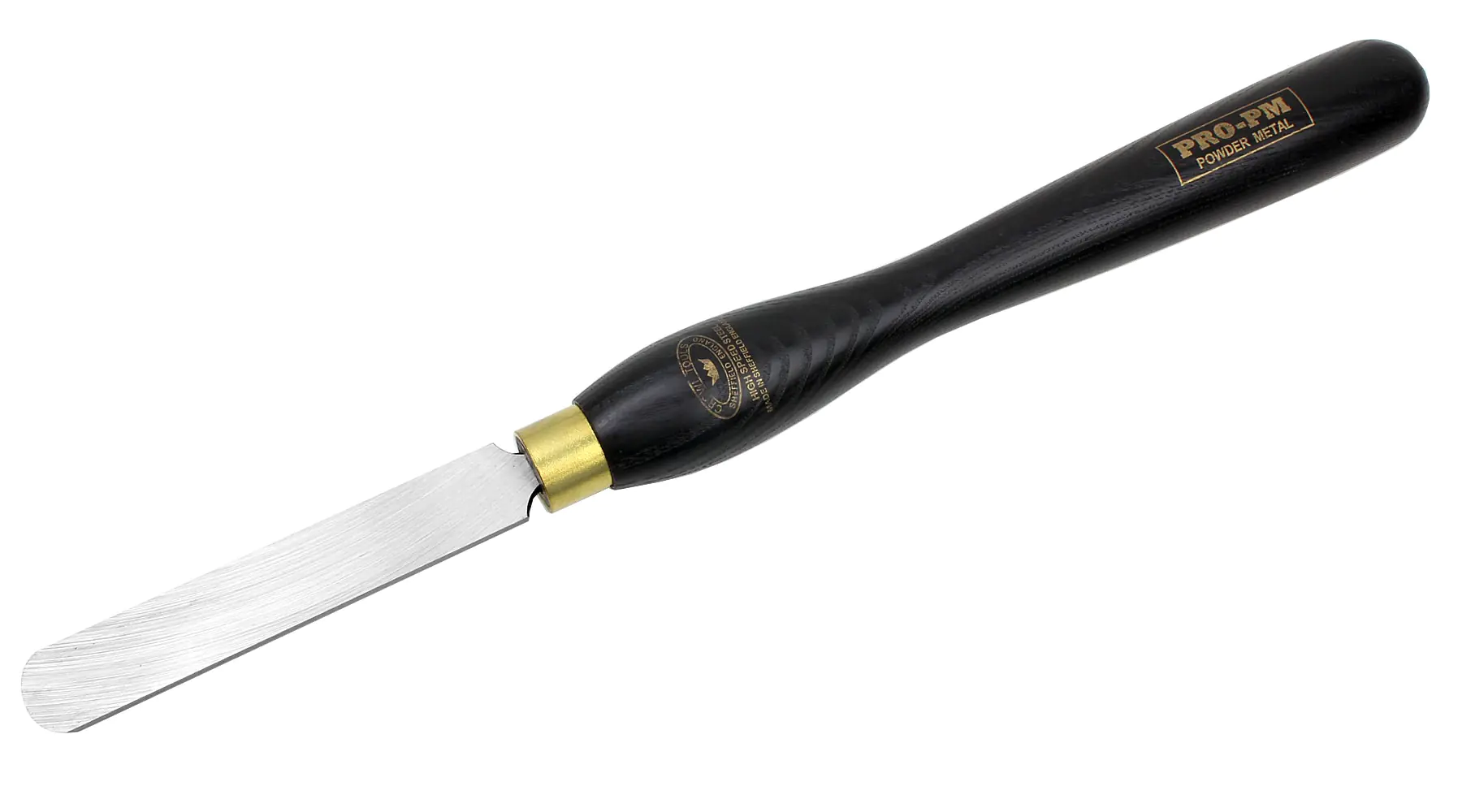 Pro-PM Round Nose Scraper 19 mm with Black Ash Handle 317 mm CROWN Pro-PM Round Nose Scraper 19 mm with Black Ash Handle 317 mm CROWN