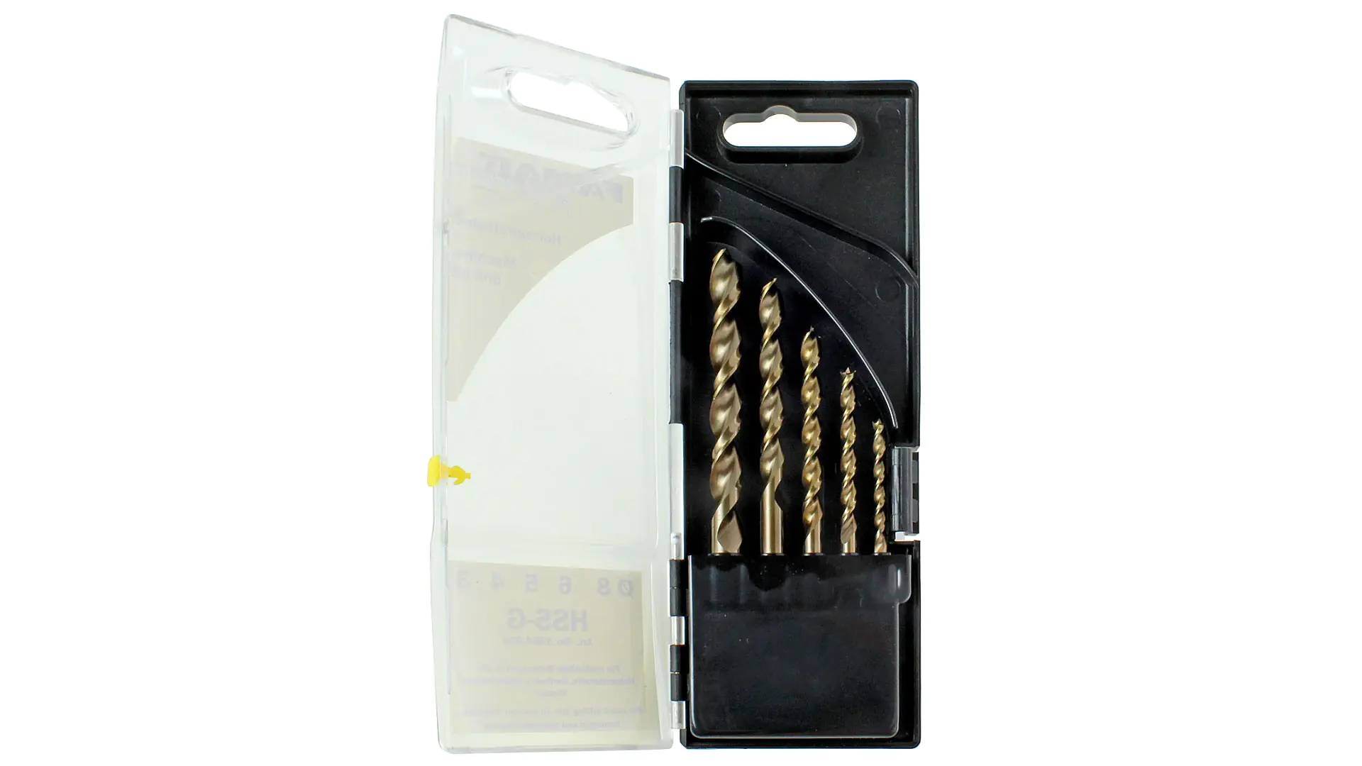 Set of 5 Brad Point Drills HSS-G in Blister Series 1594 FAMAG