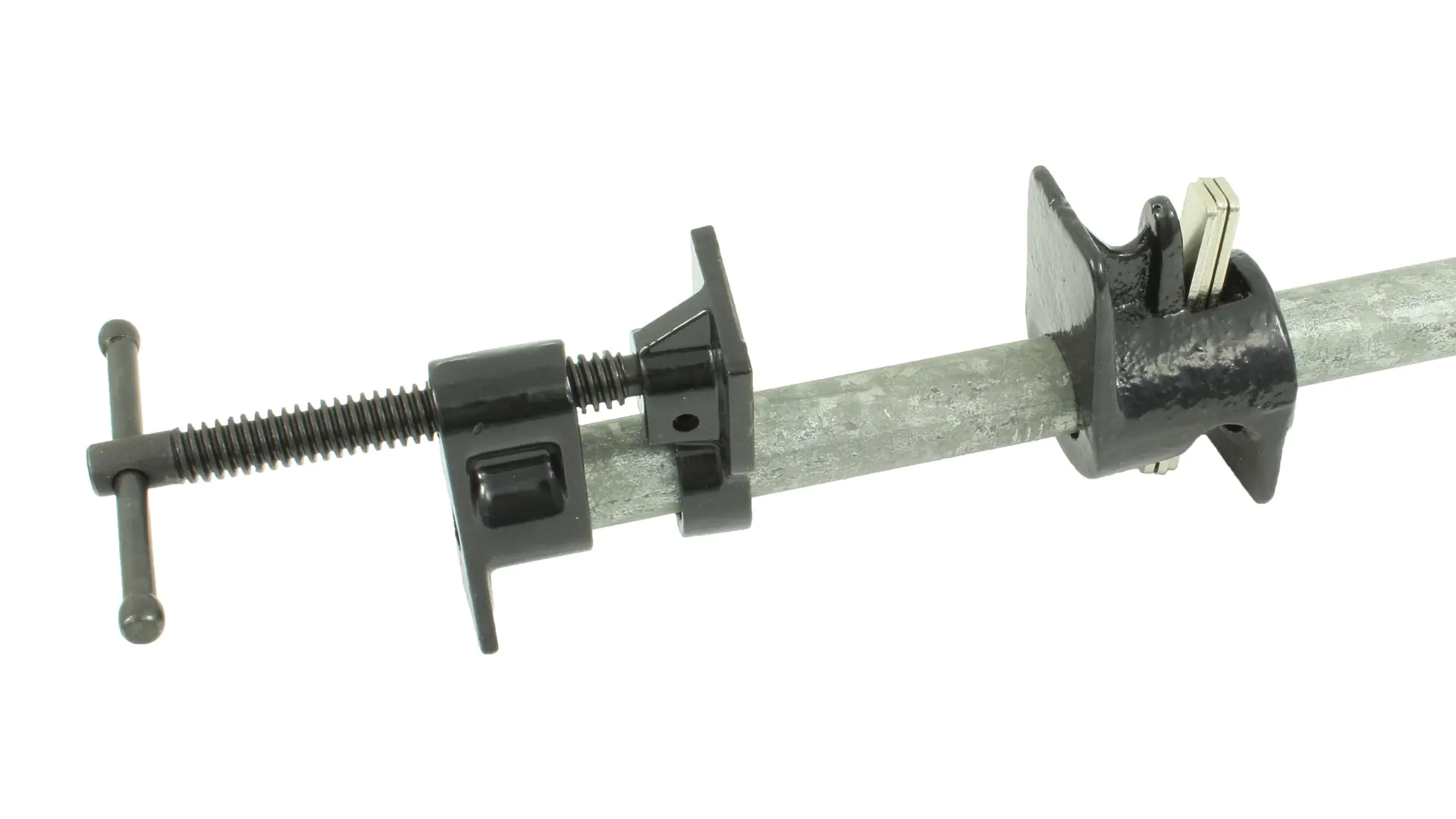 Set of Pipe Clamps for threaded Pipes 1/2 in.