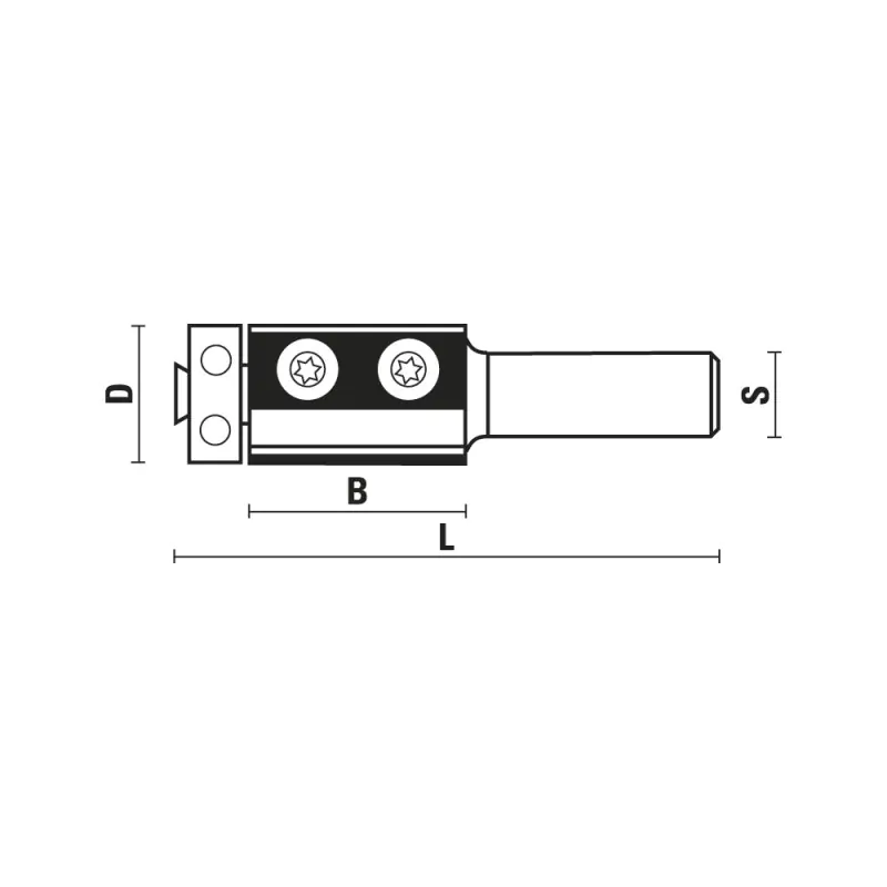 Insert Trimming Cutters with Ball Bearing KLEIN