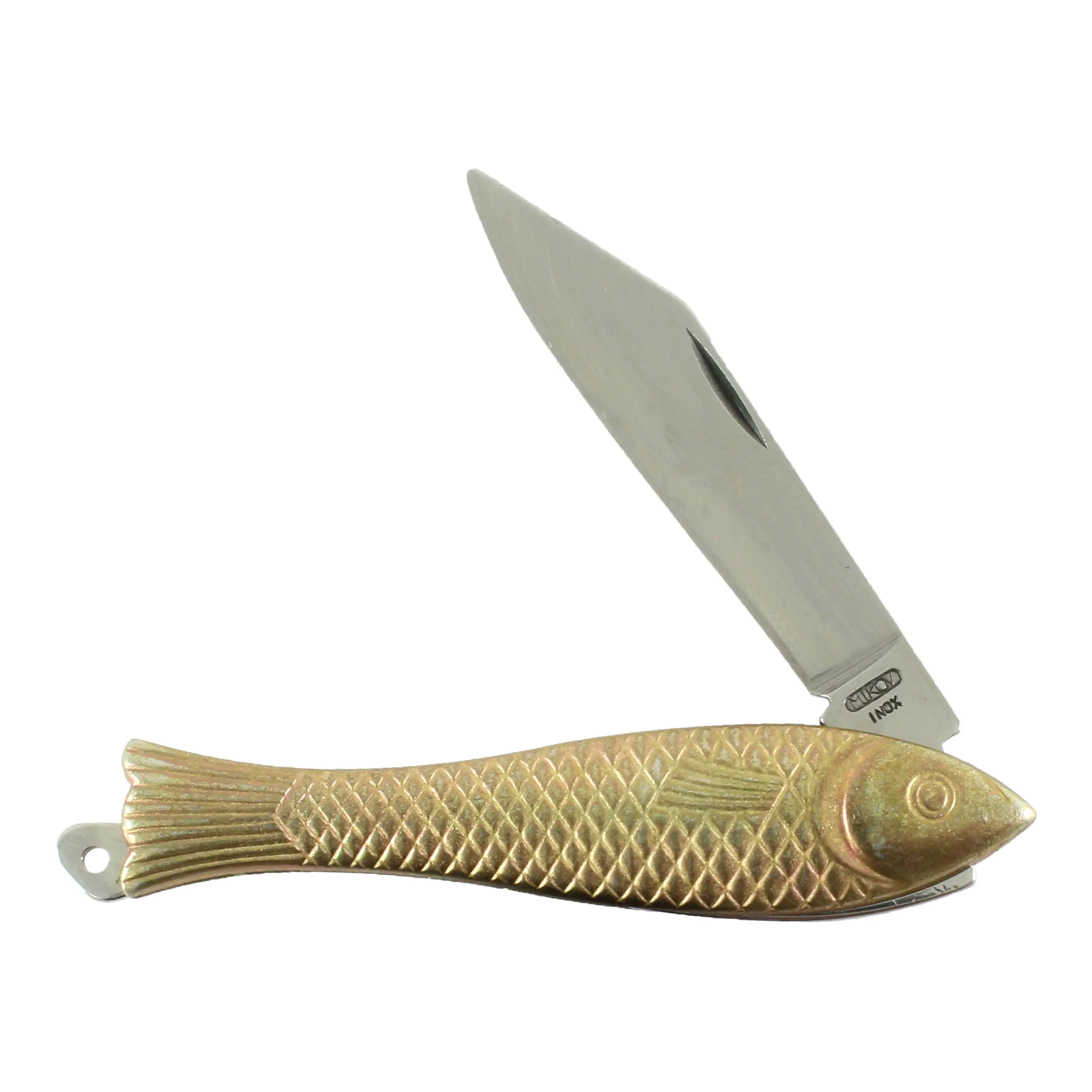 Pocket knife Rybička by MIKOV Version YELLOW STONEWASH