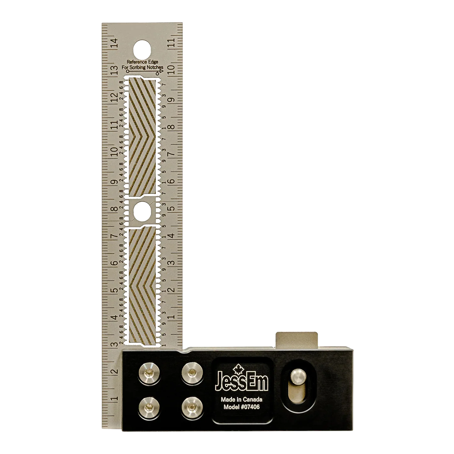 Stainless steel precision square Flex Grip | JessEm