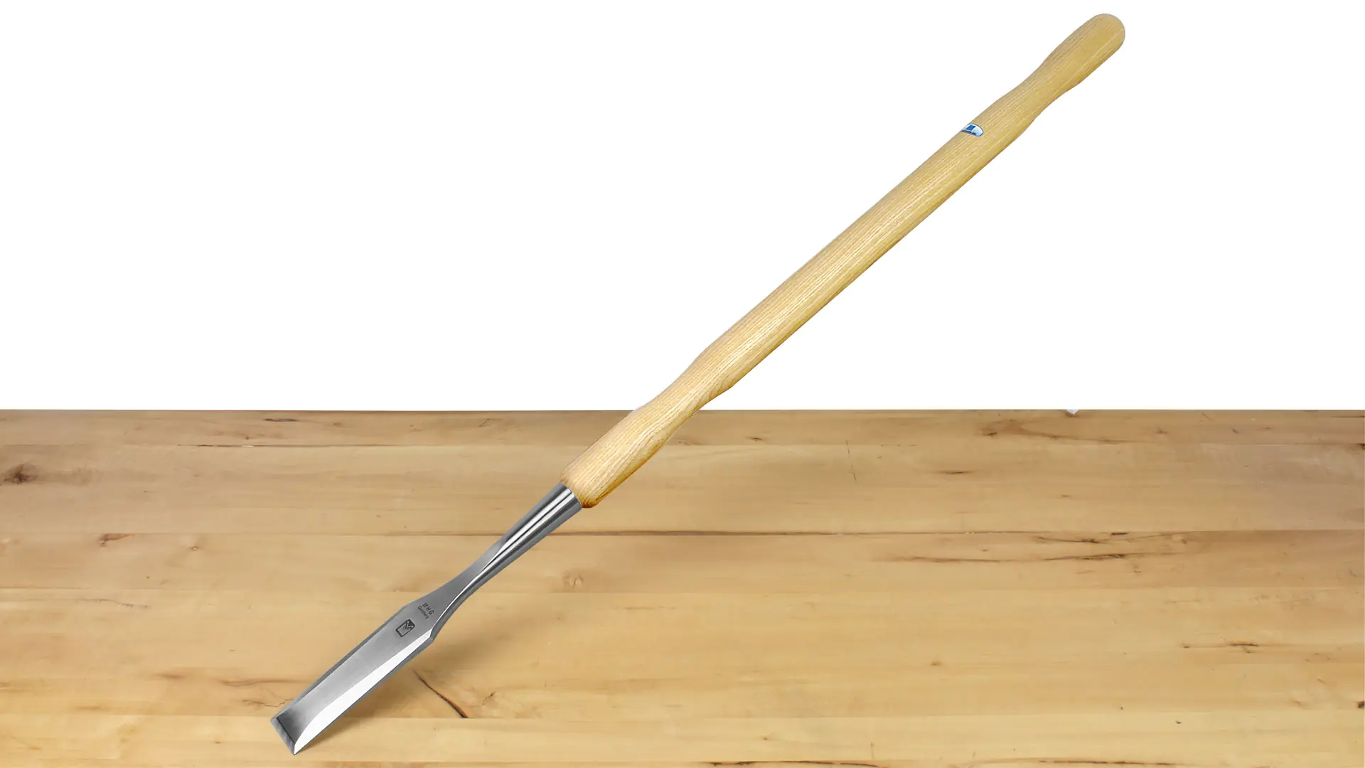 Slick  D = 2 inch (51 mm) Total Length 43 inch (1090 mm) straight Edge Ash Handle MHG Slick  D = 2 inch (51 mm) Total Length 43 inch (1090 mm) straight Edge Ash Handle MHG
