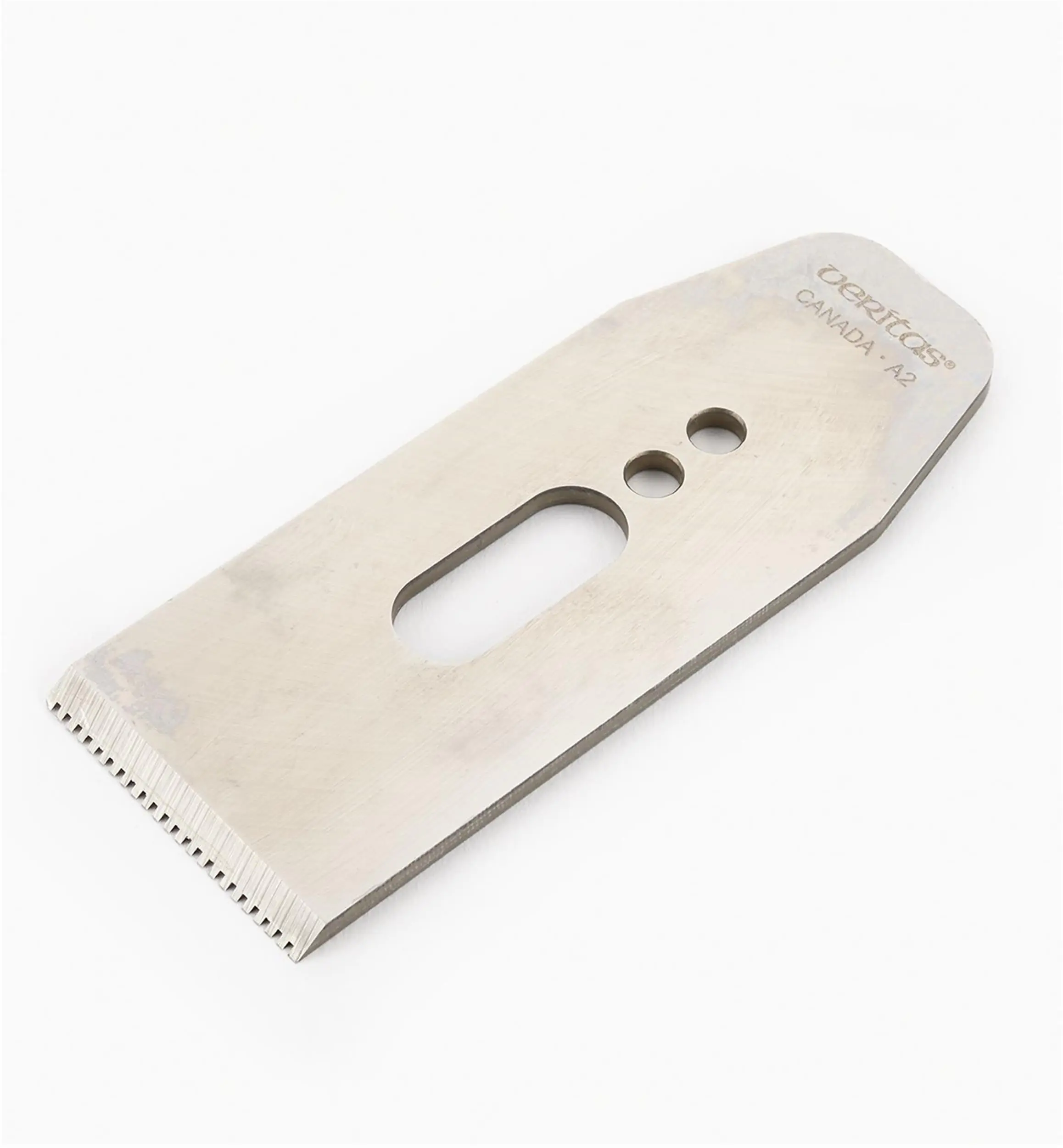 A2 Toothed Blade 38° 44 mm for small Bevel-Up Smooth Plane VERITAS