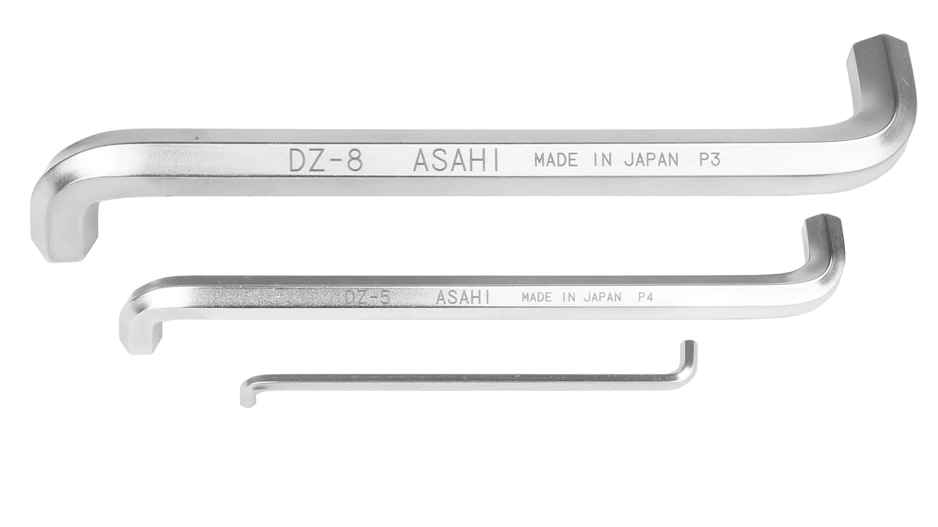 ASAHI short angle wrench with two extra short arms