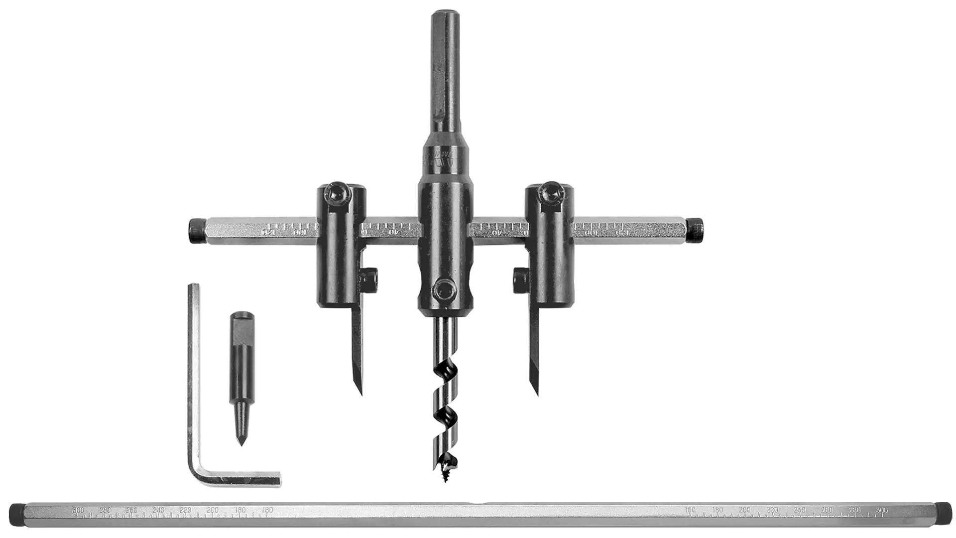 STAR-M SET1: Circle Cutter no. 36 High Speed Steel / Extra Bar 300 mm