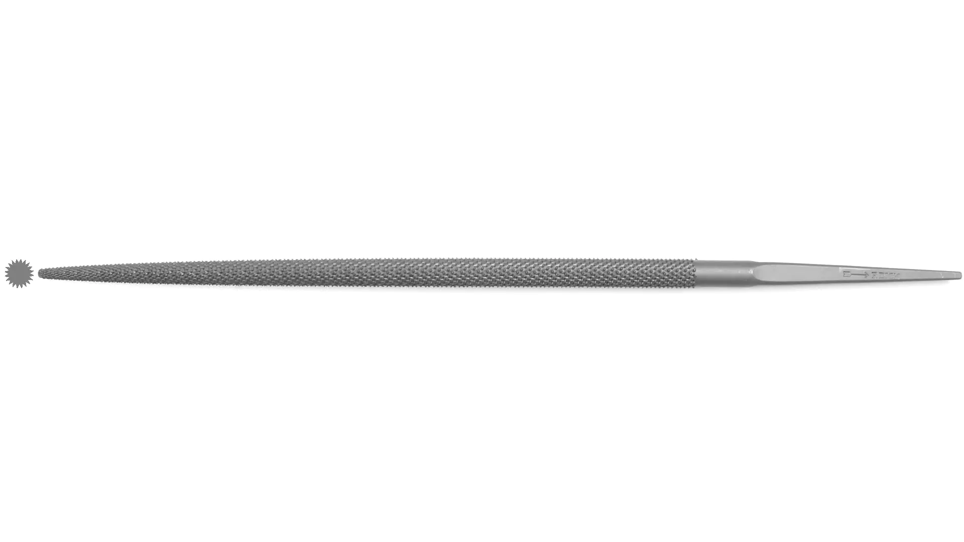 Rasp round Cut 5 Cutting Length 200 mm SWISS MADE