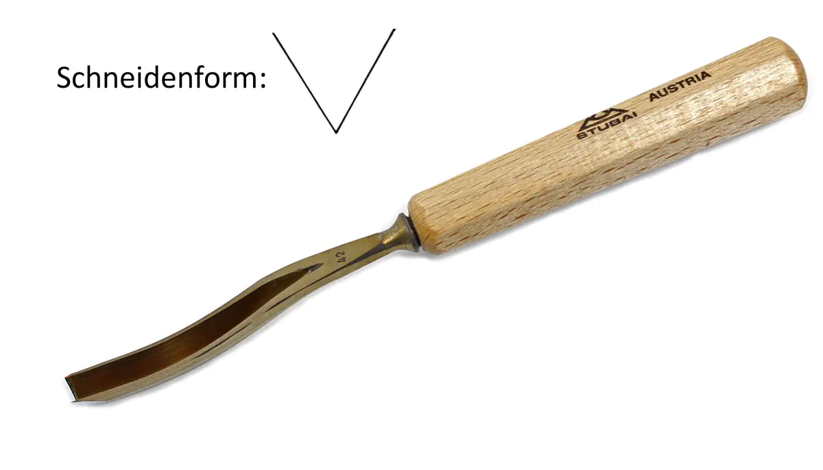 Gaißfuß Gouge 41 Bent 60°