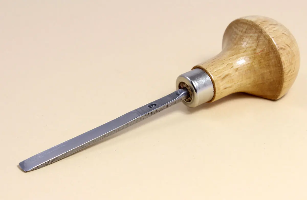 Micro Carving Tool straight Cut 3 - 5 mm STUBAI