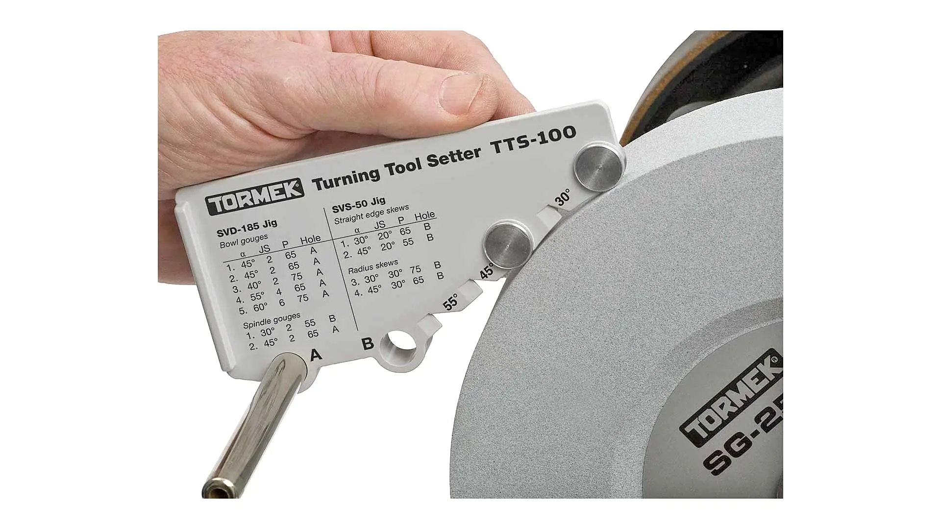 TTS-100 Turning Tool Setter fits SVD-185 and SVS-50 TORMEK
