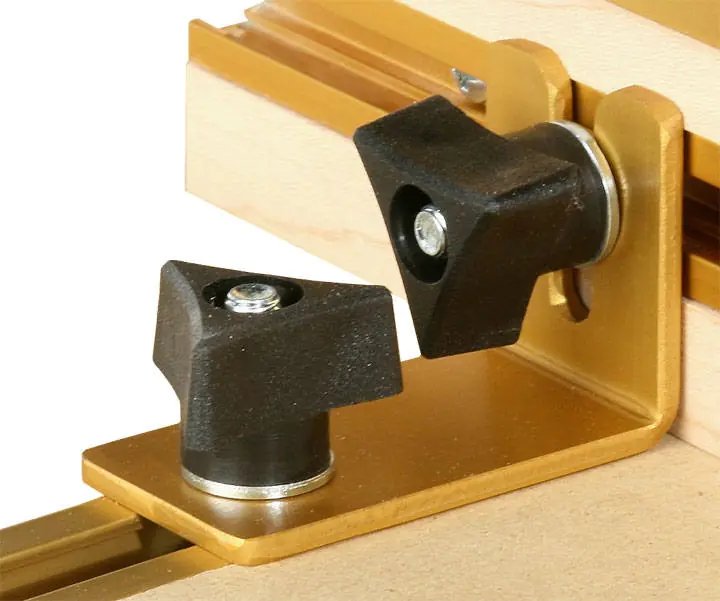 INCRA Build-It Set of 2 Brackets with Knobs and Fasteners INCRA Build-It Set of 2 Brackets with Knobs and Fasteners