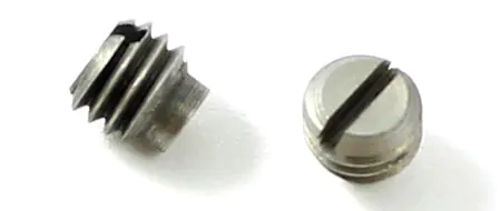 10-32 x 3/16 in. Slotted Set Screw – fits LA + St. Block/no 4/no 4-1/2/no 5-1/4/no 6/LA Smooth/Large Shoulder/Skew Block 10-32 x 3/16 in. Slotted Set Screw – fits LA + St. Block/no 4/no 4-1/2/no 5-1/4/no 6/LA Smooth/Large Shoulder/Skew Block