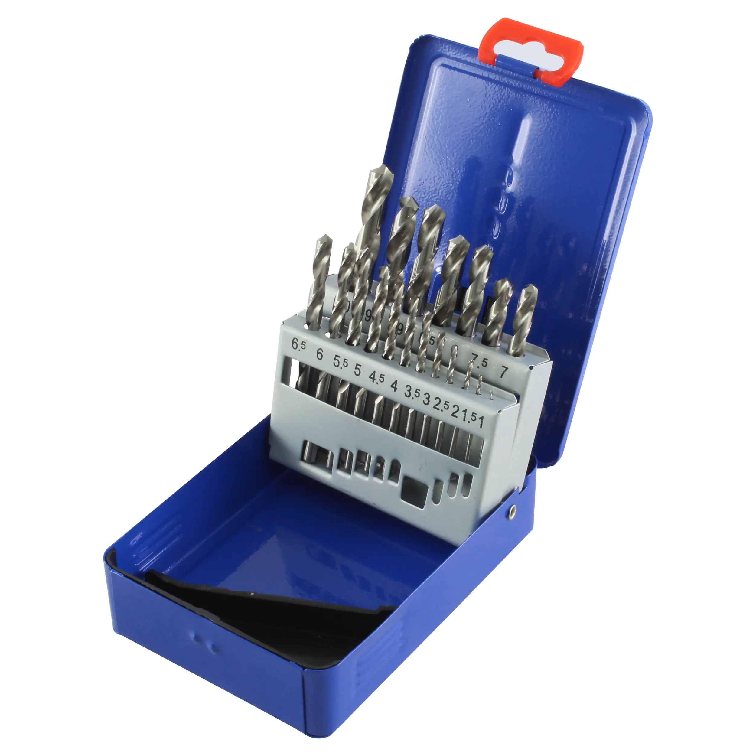 Twist Drill Set 1.0 - 10.0 mm escalating 0.5 mm LOEHER 180/20 in Plastic Box