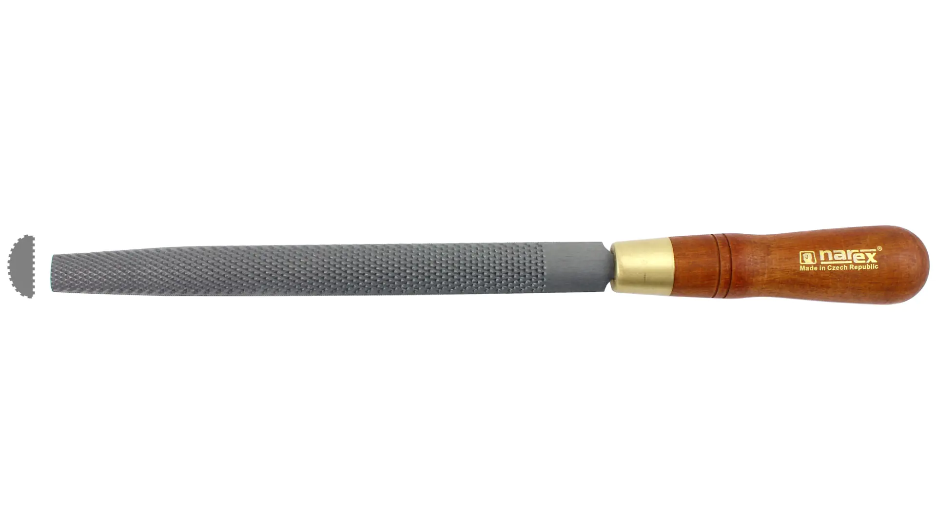 Half-round wood rasp NAREX