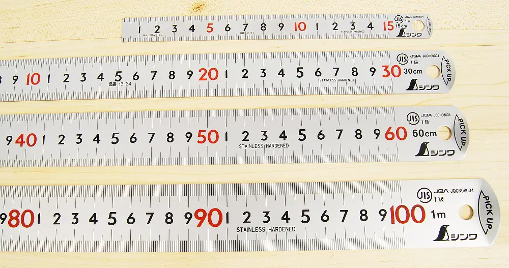 Steel Rule stainless 100 mm (Total 120 x 15 x 0.5 mm) Pick-up SHINWA Steel Rule stainless 100 mm (Total 120 x 15 x 0.5 mm) Pick-up SHINWA