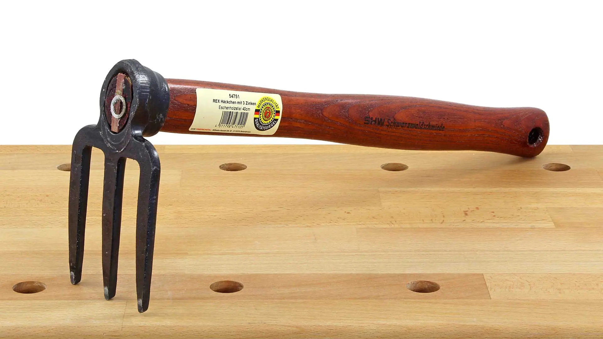 Garden Hoe with 3 Pronges Total Length 40 cm