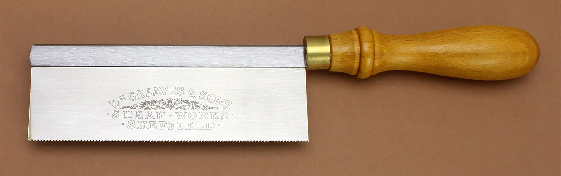 Fine Saw "William Greaves" by Thomas Flinn