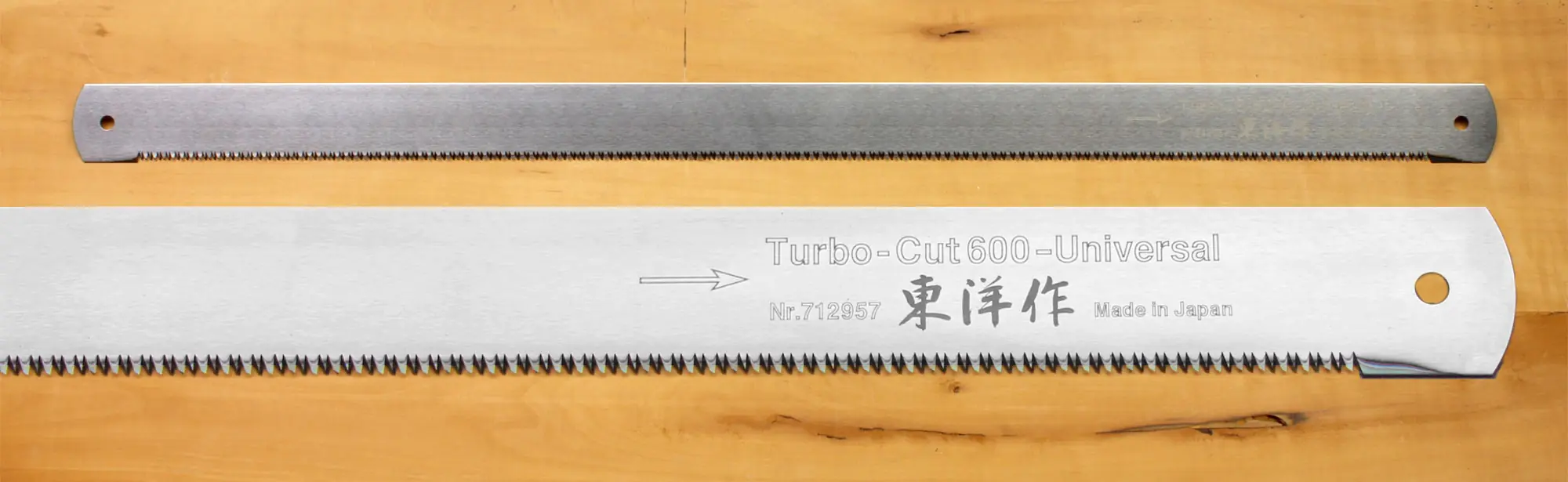 Japanese Saw Blade 700 mm ripcut and crosscut for Frame Saws Japanese Saw Blade 700 mm ripcut and crosscut for Frame Saws