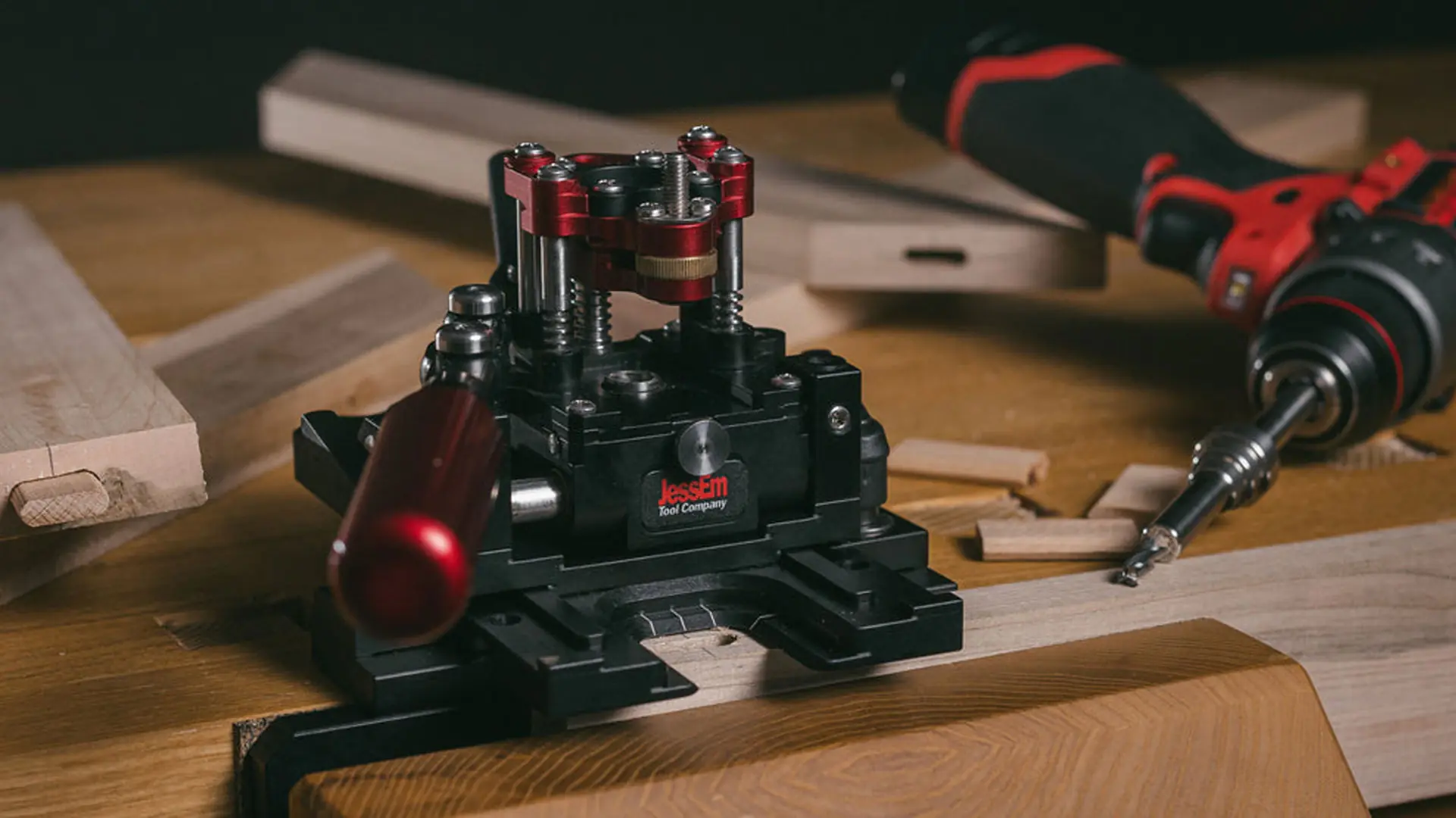 JessEm Pocket Mill Pro with Angle Guide