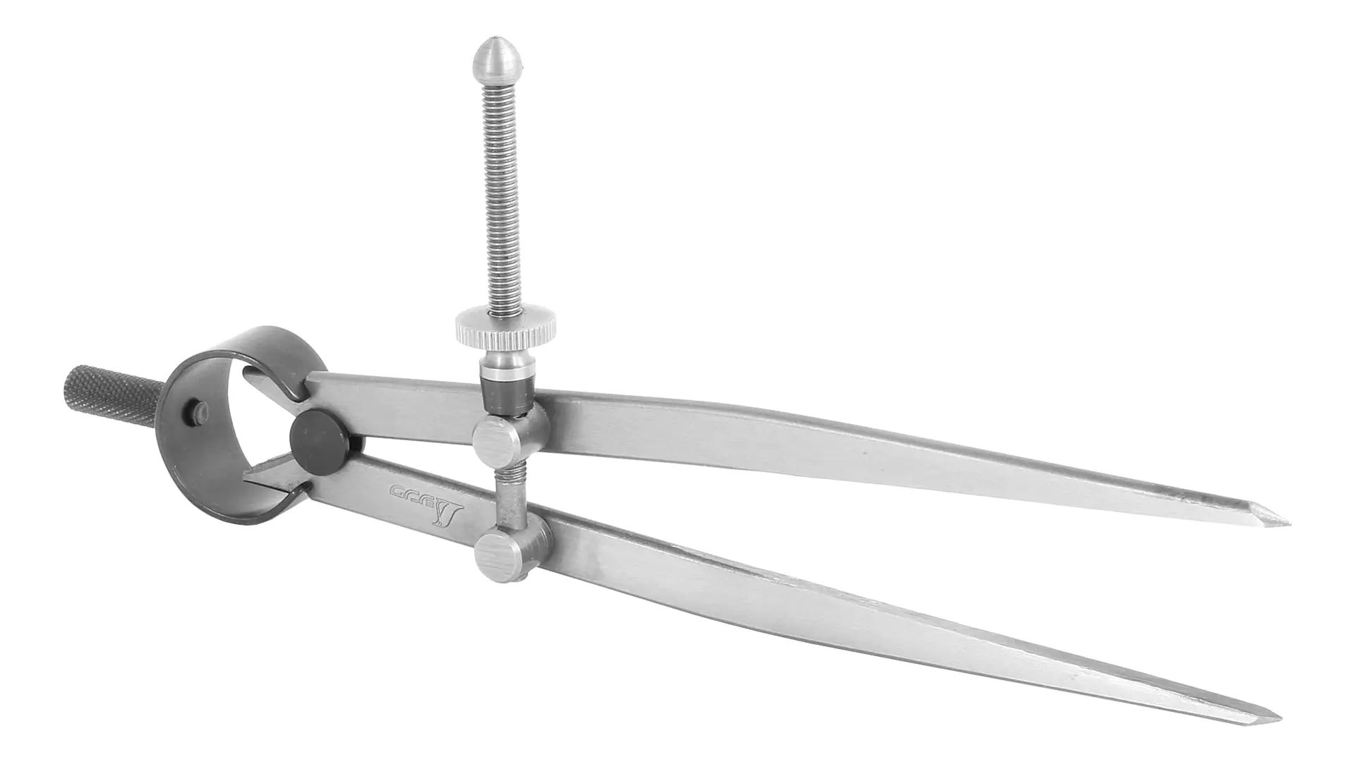 Shinwa compass with quick-release screw