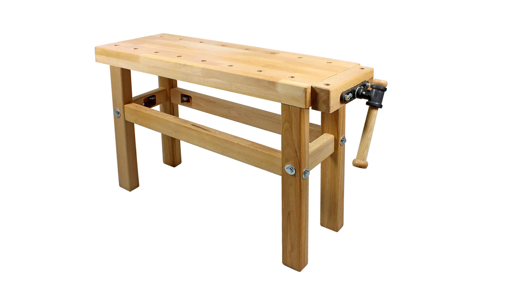 Hobelbank Kids700 PINIE - ohne Bankhaken! Bankhakenloecher D=19 mm