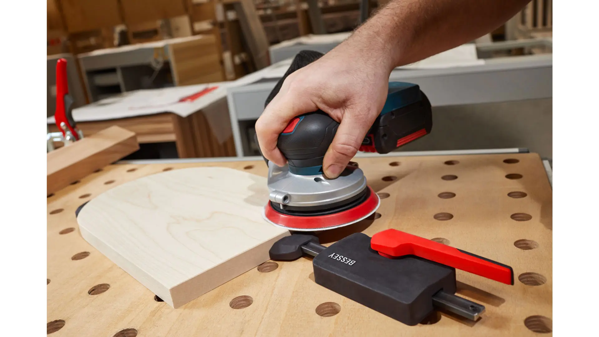 Horizontal fixture clamp set for MFT BESSEY Horizontal fixture clamp set for MFT BESSEY